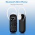 L8star Bm70 Mini Mobile Phone Bluetooth Cell Wireless Headset Cell Phone Dialer Gtstar Blue