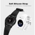 L9 Multi functional Sport Smart Watch Information Reminder Support SIM TF Card  black