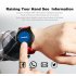 L9 Multi functional Sport Smart Watch Information Reminder Support SIM TF Card  black