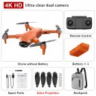 L900 RC Drone 4K 5G GPS WiFi FPV 4K HD Wide Angle Camera Foldable Altitude Hold Drone Quadcopter Profesional 28min 1km  Orange