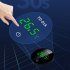 LCD Aquarium Thermometer With Large LCD Display  9 9 50    C Ensures Accurate Reading For Aquarium Terrarium Amphibians Reptiles  5 x 5 X1cm  Chinese packaging T