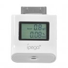 LCD Digital Alcohol Tester is a perfect compact sized breathalyzer that is compatible with your iPhone  iPod and iPad