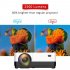 LCD LED Portable Home Theater Video Projector HD 1080P for Outdoor Movie Night Family Compatible with Phone DVD Player PS4 XBOX