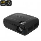 LCD Projector supports 1080p media files and is capable of producing an image measuring 200 Inches in size  You ll be able to enjoy a true cinematic experience 
