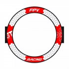 LDARC 765mm Round FPV Racing Gate Flying Crossing Door For RC Drone Red and white