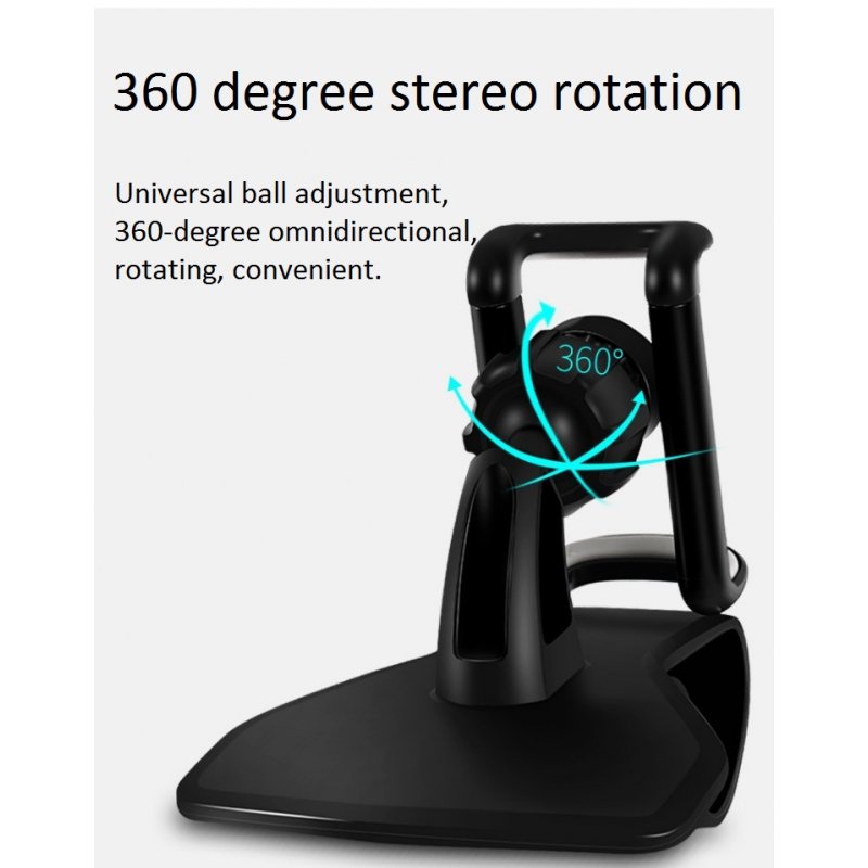 360 Degree Rotating HUD Car Mobile Phone Holder 