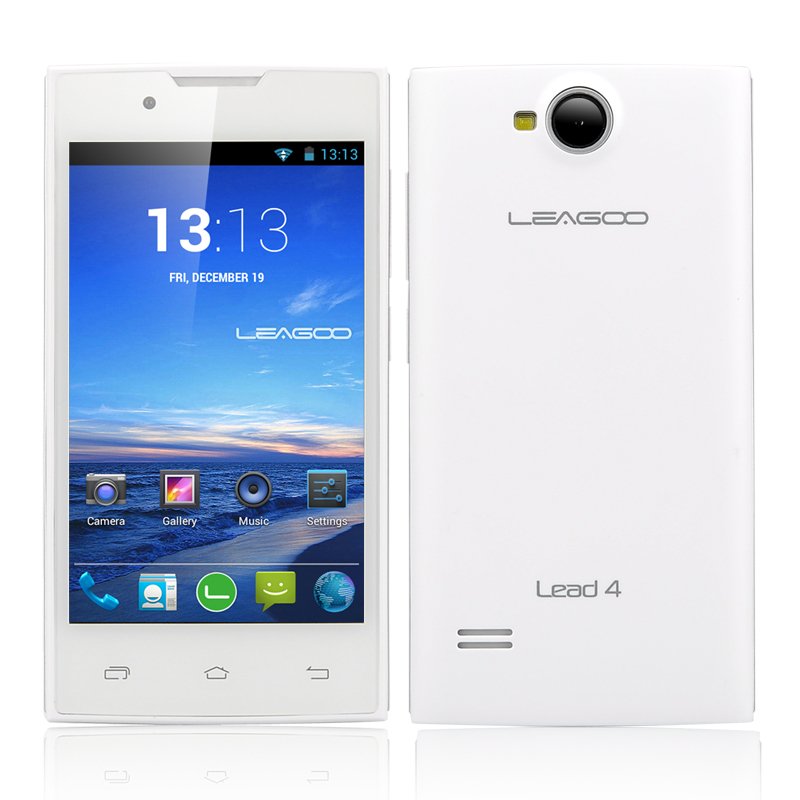 LEAGOO Lead 4 Android Smartphone (White)