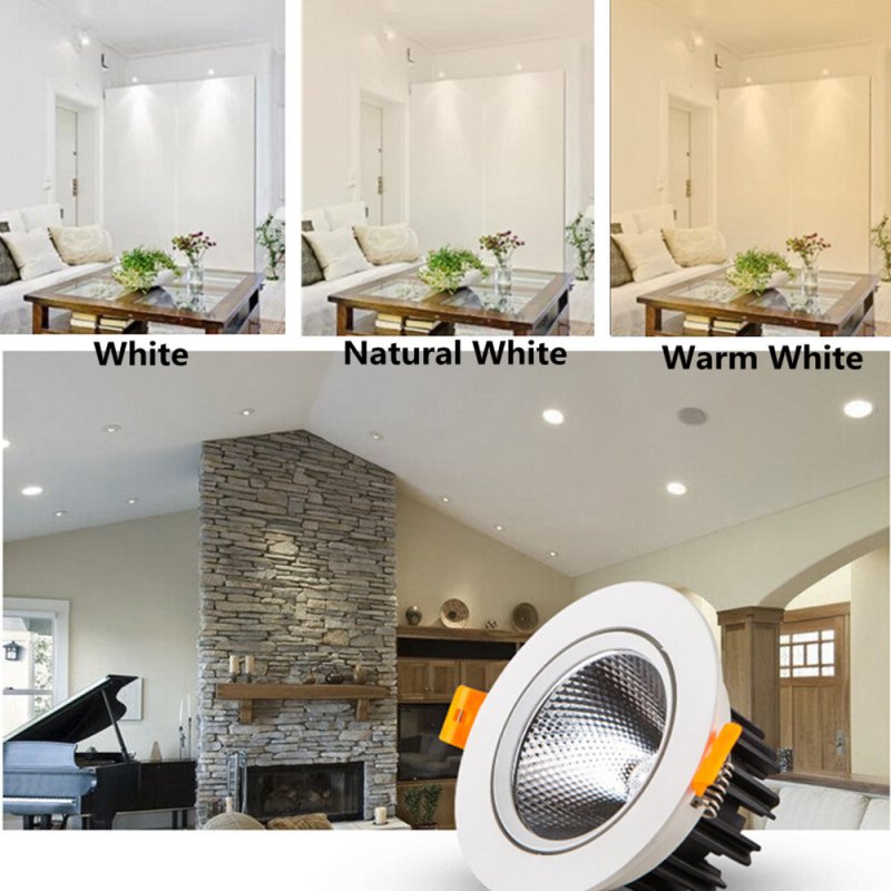 LED 85-265V COB Ceiling Spot Light Ceiling Recessed Light for Home Office Decoration Indoor Lighting
