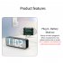 LED Alarm Clock With Dual Alarms  4 level Dimmable Brightness Digital Alarm Clock With USB Charging Ports  12H 24H  Snooze Mode For Heavy Sleepers Kids Elderly 