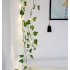 LED Artificial Plants String Light Green Maple Leaves Lamp Garland DIY Battery Powered Hanging Lighting  Maple leaf green 2m 20LED