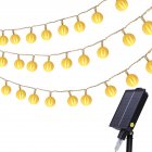 LED Ball Fairy String With 20 / 40 LED Bulbs Indoor Outdoor String Lights For Bedroom Christmas Decoration Patio Wedding 3m / 5m 1.8cm 3 meters 20 lights