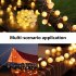 LED Ball Fairy String With 20   40 LED Bulbs Indoor Outdoor String Lights For Bedroom Christmas Decoration Patio Wedding 3m   5m 1 8cm 3 meters 20 lights