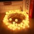 LED Ball Fairy String With 20   40 LED Bulbs Indoor Outdoor String Lights For Bedroom Christmas Decoration Patio Wedding 3m   5m 2 5cm 3 meters 20 lights