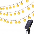 LED Ball Fairy String With 20 / 40 LED Bulbs Indoor Outdoor String Lights For Bedroom Christmas Decoration Patio Wedding 3m / 5m 1.8cm 5m 40 light remote control