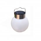 LED Ball Shape Outdoor Solar-Powered Hanging Lamp Street Light Decoration white light