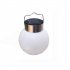 LED Ball Shape Outdoor Solar Powered Hanging Lamp Street Light Decoration white light