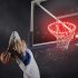LED Basketball Hoop Lights  8 Flashing Modes  LED Basketball Rim Light  Waterproof  Fall Prevention Solar Basketball Night Lights Gift For Boys   Girls  Kids So