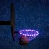 LED Basketball Hoop Lights  8 Flashing Modes  LED Basketball Rim Light  Waterproof  Fall Prevention Solar Basketball Night Lights Gift For Boys   Girls  Kids So
