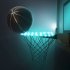 LED Basketball Hoop Lights  8 Flashing Modes  LED Basketball Rim Light  Waterproof  Fall Prevention Solar Basketball Night Lights Gift For Boys   Girls  Kids So