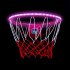 LED Basketball Hoop Lights  8 Flashing Modes  LED Basketball Rim Light  Waterproof  Fall Prevention Solar Basketball Night Lights Gift For Boys   Girls  Kids So