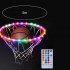 LED Basketball Hoop Lights  IP67 Waterproof Battery Operated Basketball Rim LED Light  Color Changing Night Lights Set For Kids Play Outdoors Nice Gift basketba