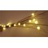 LED Beads Pine Corn LED Light String Home Tree Hangings Ornaments Decoration Pine cone 5 meters 40 light plug in