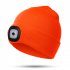 LED Beanie With Light  Kids Rechargeable 4LED Headlamp Hat  Winter Warm Unisex Knitted Hat For Outdoor Dog Walking Camping Running Hiking  Gifts For Boys Girls 