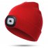 LED Beanie With Light  Kids Rechargeable 4LED Headlamp Hat  Winter Warm Unisex Knitted Hat For Outdoor Dog Walking Camping Running Hiking  Gifts For Boys Girls 