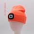 LED Beanie With Light  Kids Rechargeable 4LED Headlamp Hat  Winter Warm Unisex Knitted Hat For Outdoor Dog Walking Camping Running Hiking  Gifts For Boys Girls 