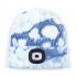 LED Beanie With Light  USB Rechargeable LED Headlamp Beanie Cap  Winter Warm Unisex Knitted Hat For Outdoor Dog Walking Camping Running Hiking  Gifts For Men Wo