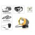 LED Bicycle Headlamp Kit has Cree T6 LEDs that emits 1200 lumens  Max  as well as three Modes plus Bicycle and Headlamp Fixtures