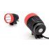 LED Bicycle Headlight and Headlamp that features 800 Lumens  Waterproof ability as well as having a Rechargeable Battery is good for any job