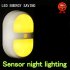 LED Body Induction Voice activated Light Sensor Control Night Light 