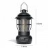 LED Camping Lanterns Retro Battery Powered Portable Lights 300LM 5 Level Dimmable Rechargeable LED Flashlight With Hanging Hook For Outdoor Camping Hiking Fishi