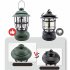 LED Camping Lanterns Retro Battery Powered Portable Lights 300LM 5 Level Dimmable Rechargeable LED Flashlight With Hanging Hook For Outdoor Camping Hiking Fishi