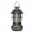LED Camping Lanterns Retro Battery Powered Portable Lights 300LM 5 Level Dimmable Rechargeable LED Flashlight With Hanging Hook For Outdoor Camping Hiking Fishi
