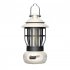LED Camping Lanterns Retro Battery Powered Portable Lights 300LM 5 Level Dimmable Rechargeable LED Flashlight With Hanging Hook For Outdoor Camping Hiking Fishi