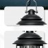 LED Camping Lanterns Retro Battery Powered Portable Lights 300LM 5 Level Dimmable Rechargeable LED Flashlight With Hanging Hook For Outdoor Camping Hiking Fishi