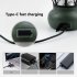 LED Camping Lanterns Retro Battery Powered Portable Lights 300LM 5 Level Dimmable Rechargeable LED Flashlight With Hanging Hook For Outdoor Camping Hiking Fishi