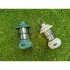 LED Camping Lanterns Retro Battery Powered Portable Lights 300LM 5 Level Dimmable Rechargeable LED Flashlight With Hanging Hook For Outdoor Camping Hiking Fishi