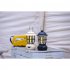 LED Camping Lanterns Retro Battery Powered Portable Lights 300LM 5 Level Dimmable Rechargeable LED Flashlight With Hanging Hook For Outdoor Camping Hiking Fishi
