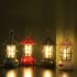 LED Camping Lanterns Retro Battery Powered Portable Lights 300LM 5 Level Dimmable Rechargeable LED Flashlight With Hanging Hook For Outdoor Camping Hiking Fishi