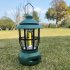 LED Camping Lanterns Retro Battery Powered Portable Lights 300LM 5 Level Dimmable Rechargeable LED Flashlight With Hanging Hook For Outdoor Camping Hiking Fishi