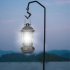 LED Camping Lanterns Retro Battery Powered Portable Lights 300LM 5 Level Dimmable Rechargeable LED Flashlight With Hanging Hook For Outdoor Camping Hiking Fishi