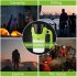 LED Camping Light Outdoor Waterproof Multifunction USB Charging Strong Light Flashlight Torch green