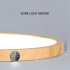 LED Ceiling Light Circle Led Light With Acrylic Lampshade 3200LM 12W Flat Modern Round Closet Lighting Fixtures For Bedroom Living Room Office Wood color