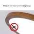 LED Ceiling Light Circle Led Light With Acrylic Lampshade 3200LM 12W Flat Modern Round Closet Lighting Fixtures For Bedroom Living Room Office walnut color