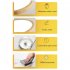 LED Ceiling Light Circle Led Light With Acrylic Lampshade 3200LM 12W Flat Modern Round Closet Lighting Fixtures For Bedroom Living Room Office walnut color