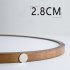 LED Ceiling Light Circle Led Light With Acrylic Lampshade 3200LM 12W Flat Modern Round Closet Lighting Fixtures For Bedroom Living Room Office walnut color