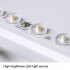 LED Ceiling Light Circle Led Light With Acrylic Lampshade 3200LM 12W Flat Modern Round Closet Lighting Fixtures For Bedroom Living Room Office walnut color